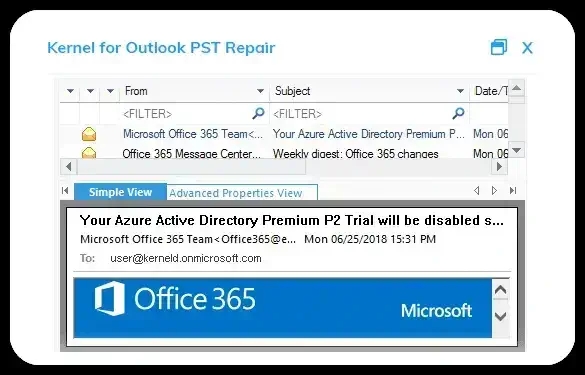 Kernel for Outlook PST Recovery